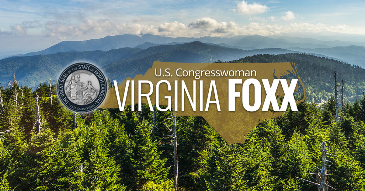 What Does Congress Do Congresswoman Virginia Foxx